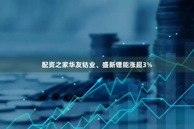 配资之家华友钴业、盛新锂能涨超3%